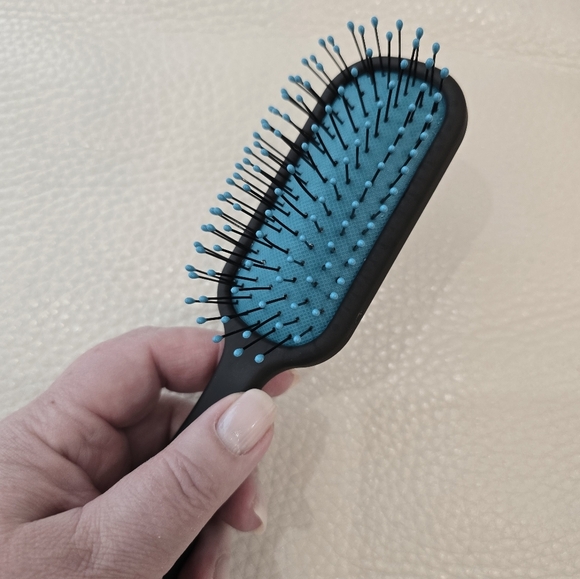 The Knot Dr. For Conair Pro Mini Wet Dry Detangler Brush Hair Case Teal Blue - Picture 5 of 5